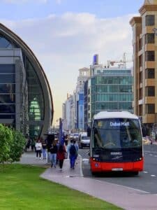 Dubai Metro Feeder Bus